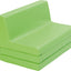 Vouwbare bank afm. 48 x 80 x 49 cm - Groen