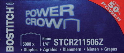 Nieten Bostitch B8 staal STRC2115 6mm gebogen rug 5000stuks