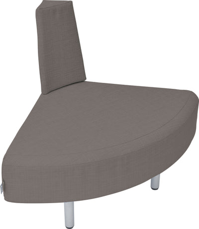 Externe bank, brandvertragend 2, lichtbruin