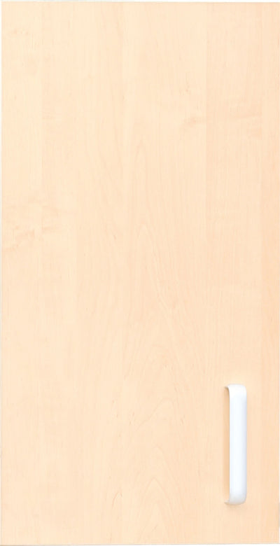 Deur voor smalle opzetkast Flexi links - berken