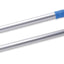 Mopsteel King aluminium met schroefdraad 1.50m blauw