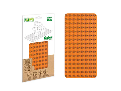 BiOBUDDi Basisplaat 12 x 25 cm. BB-0017 oranje