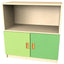 Kleine kast met een plank