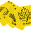 Afwrijfplaatjes 13x13cm - Bladeren