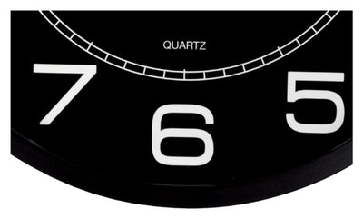 Wandklok Unilux Mega Ã˜57,5cm zwart