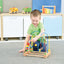Groot houten labyrinth