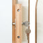 Klaptafel Flexi - blauw 46-64cm