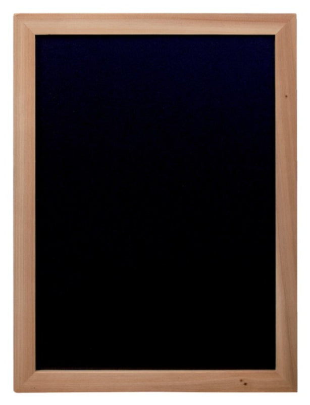 Krijtbord Securit wand 30x40cm teak hout