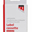 Labeltape Quantore TZE-251 24mm x 8m wit/zwart