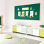 Prikbord 100 x 200 cm - groen