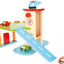 Garage met voertuigen