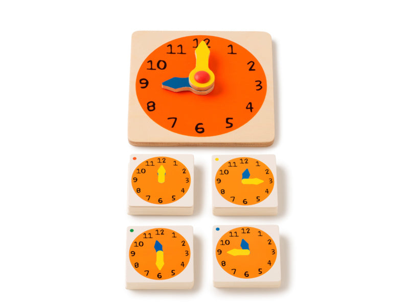 Klok met wijzerplaten