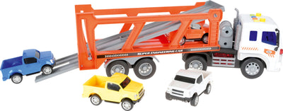 Transporter met auto's