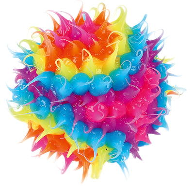 Kleurrijke bal met stekels