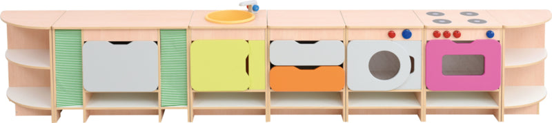 Quadro keuken eiland, wit