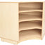 Hoekkast M met plint, intern