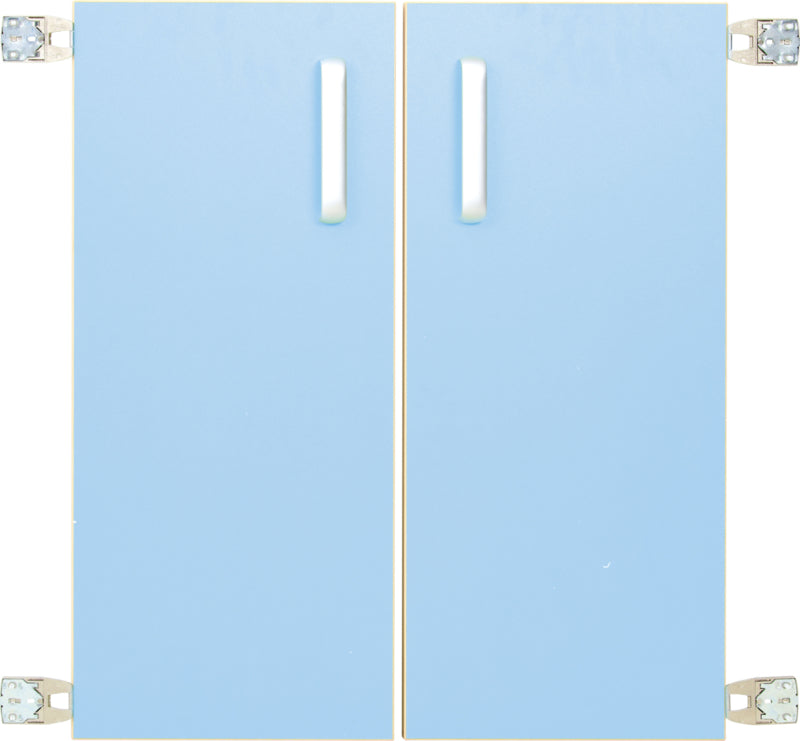Deur voor opzetkast M - licht blauw