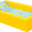 Foam bed 140x75x25cm - Geel