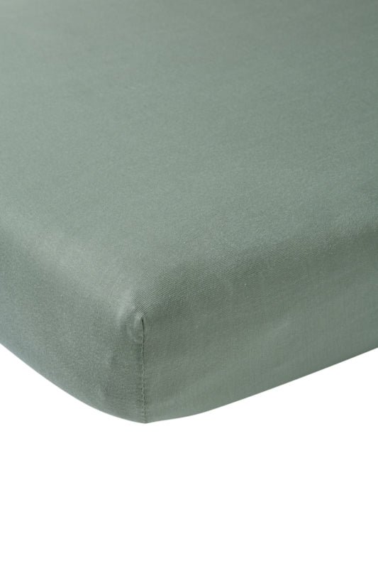 jersey hoeslaken 100 % katoen jade 60x120cm
