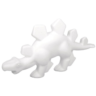 Tempex dinosaurus, 255 x 130 mm 2 stuks - Wit
