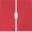 Quadro - medium deuren met slot, 1 paar - 12 kleuren