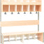 Rugleuning Quadro 6 t.b.v. garderobe