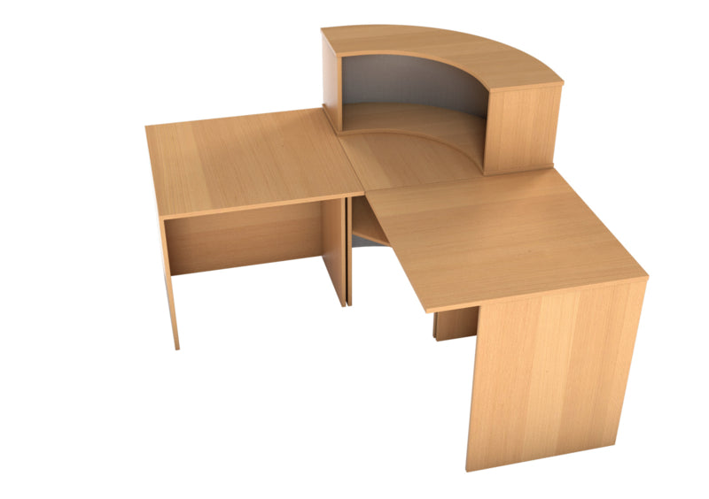 Niveau verhoger voor hoekreceptie - beuken