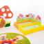 Foam bed 140x75x25cm - Geel