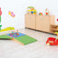 Schuin platform, hoogte 10 cm, lichtgroen