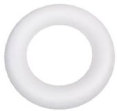 Tempex ringen 5 stuks 170mm - Wit