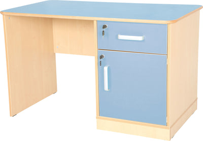 Flexi bureau de luxe - blauw