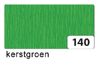 Crepepapier 250x50cm nr140 kerstgroen