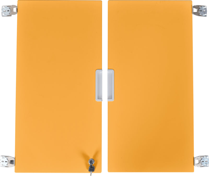 Quadro - medium deuren met slot, 1 paar - 12 kleuren