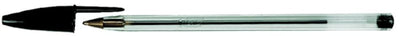 Balpen Bic Cristal zwart medium