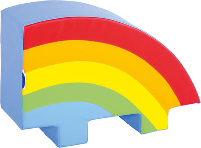 Zachte speelvloer 63,5x35cm - Regenboog