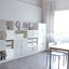 Quadro - L kast met 2 planken