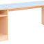 Gemeenschappelijke tafel met opslag