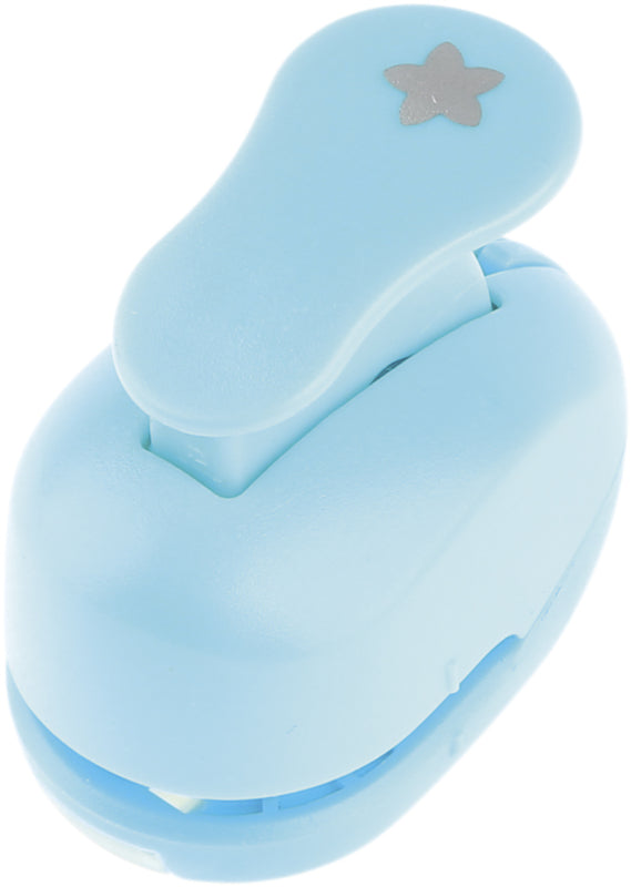 Punch klein diam.1cm blauw - Bloem