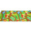Verkeersmat omkeerbaar 190 x 100 cm.