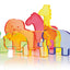 Wilde dieren acryl
