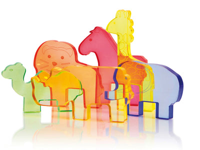 Wilde dieren acryl