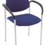 Vergaderstoel STYL Arm, blauw