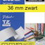 Labeltape Brother P-touch TZE-661 36mm zwart op geel