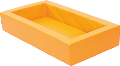 Foam bed 140x75x25cm - Oranje
