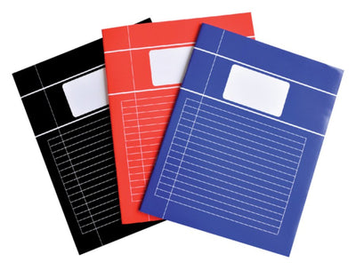 10x Schrift Verhaak Basic A4 lijn 80blz assorti