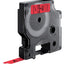 Labeltape Dymo 40917 D1 720720 9mmx7m zwart op rood