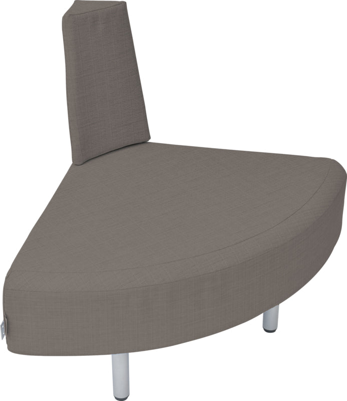 Externe bank, brandvertragend 1, lichtbruin