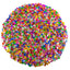 Pailletten mix | Rond 1 cm | Assorti | 100 gram