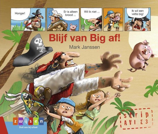 Hardcover boekje : Blijf van Big af of Robot Rikko knapt het op!