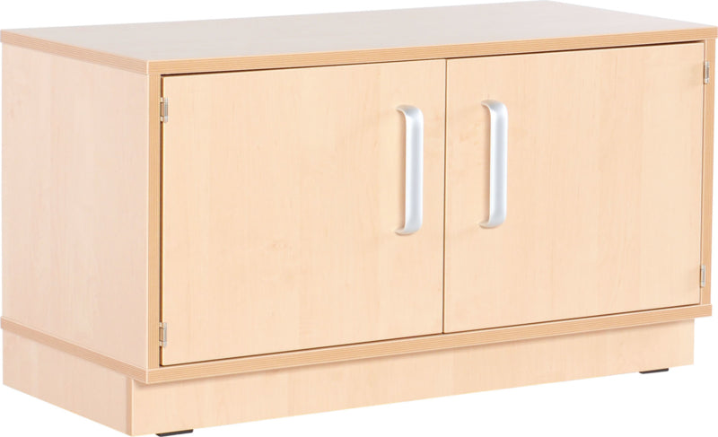 S-kast met scheidingswanden met plint